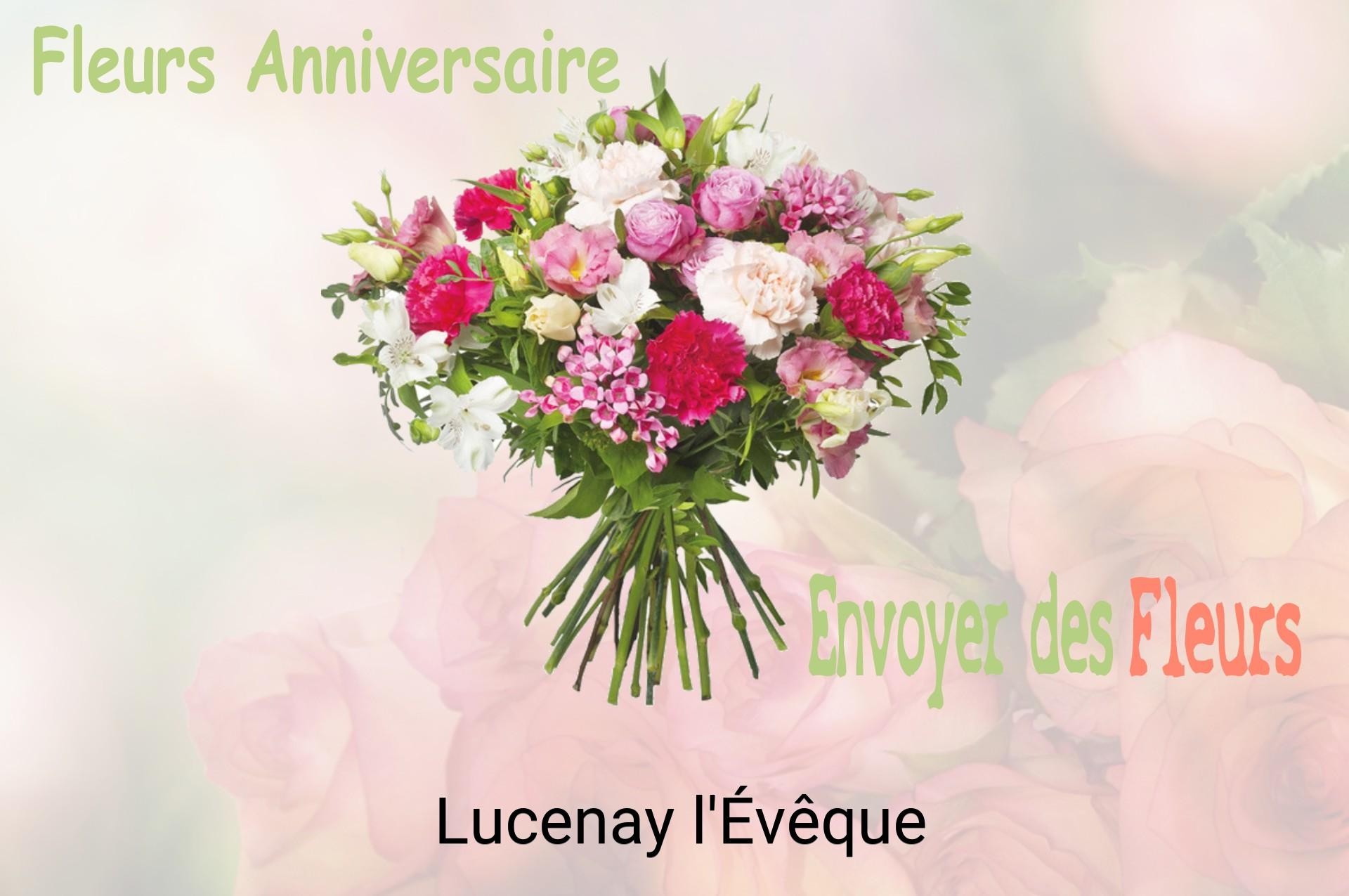 Bouquet de fleurs d’anniversaire livré à Lucenay-l'Évêque