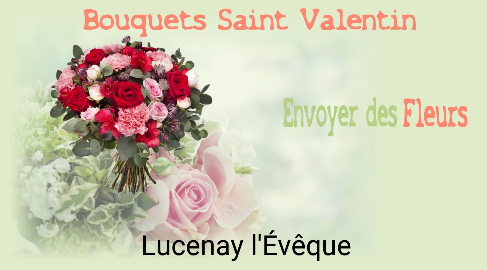 Roses de Saint-Valentin livrées à Lucenay-l'Évêque