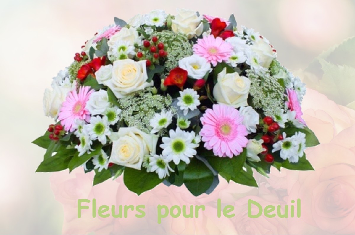 fleurs deuil LUCENAY-L-EVEQUE